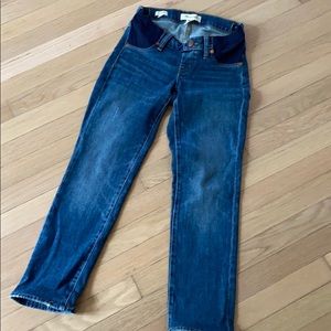Madewell under the belly Maternity Jeans Sz 23